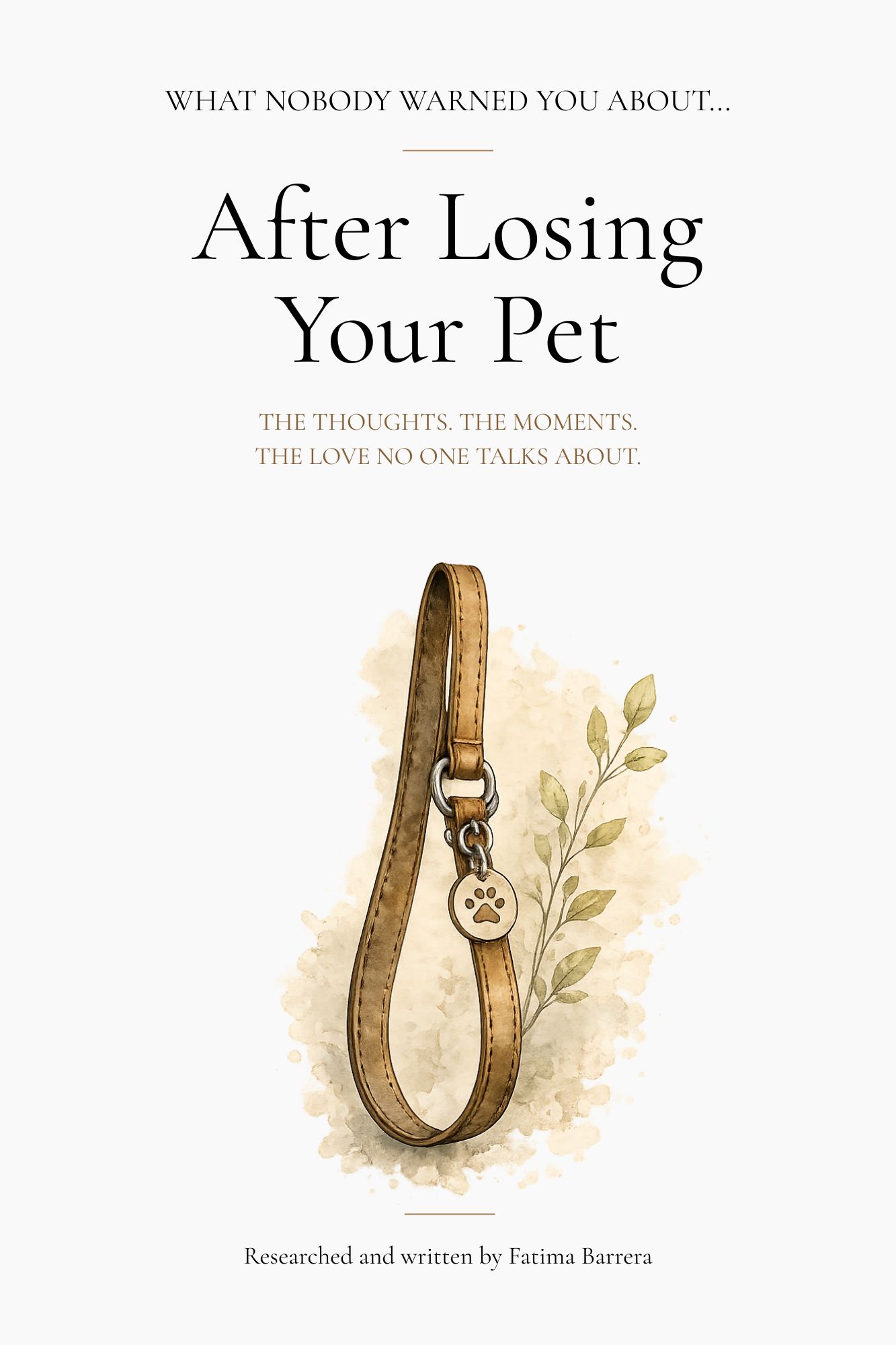 After Losing Your Pet book cover